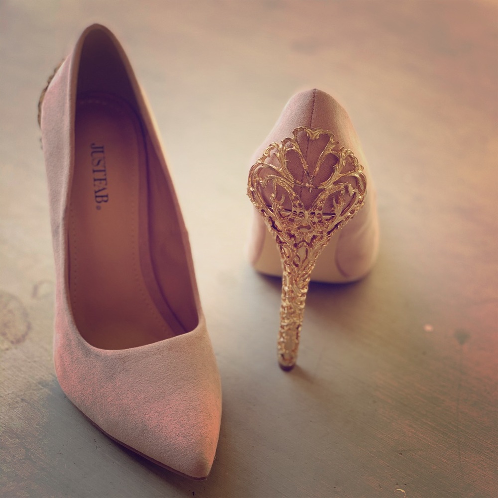 Sarina Embellished Heel Pump